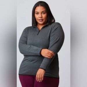 NEW…Threads 4 Thought Women's Fleece Half Zip Pullover